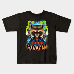 Rocket raccoon Kids T-Shirt